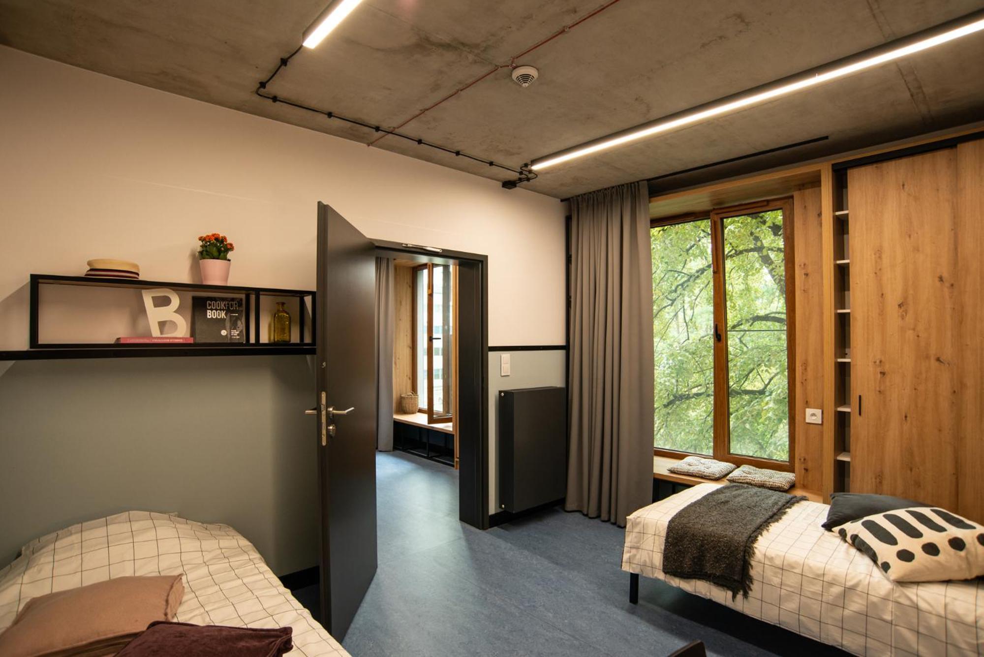 Ht Nest Coliving Apartment Varşovia Exterior foto
